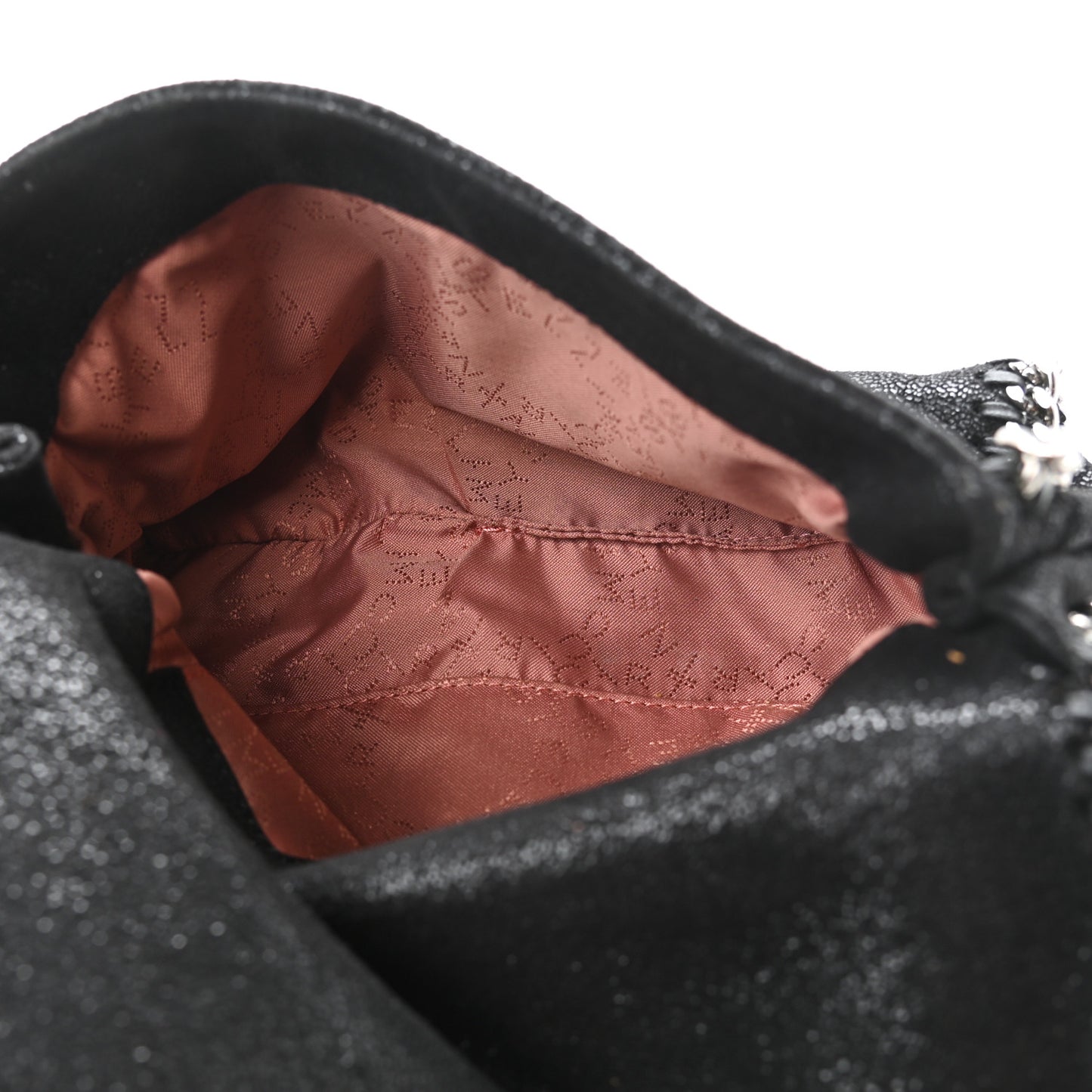 Shaggy Deer Falabella Mini Crossbody Bag Black