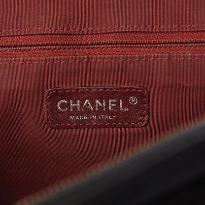 Chanel Perforated Lambskin Jumbo Easy Flap Black 8 of 16