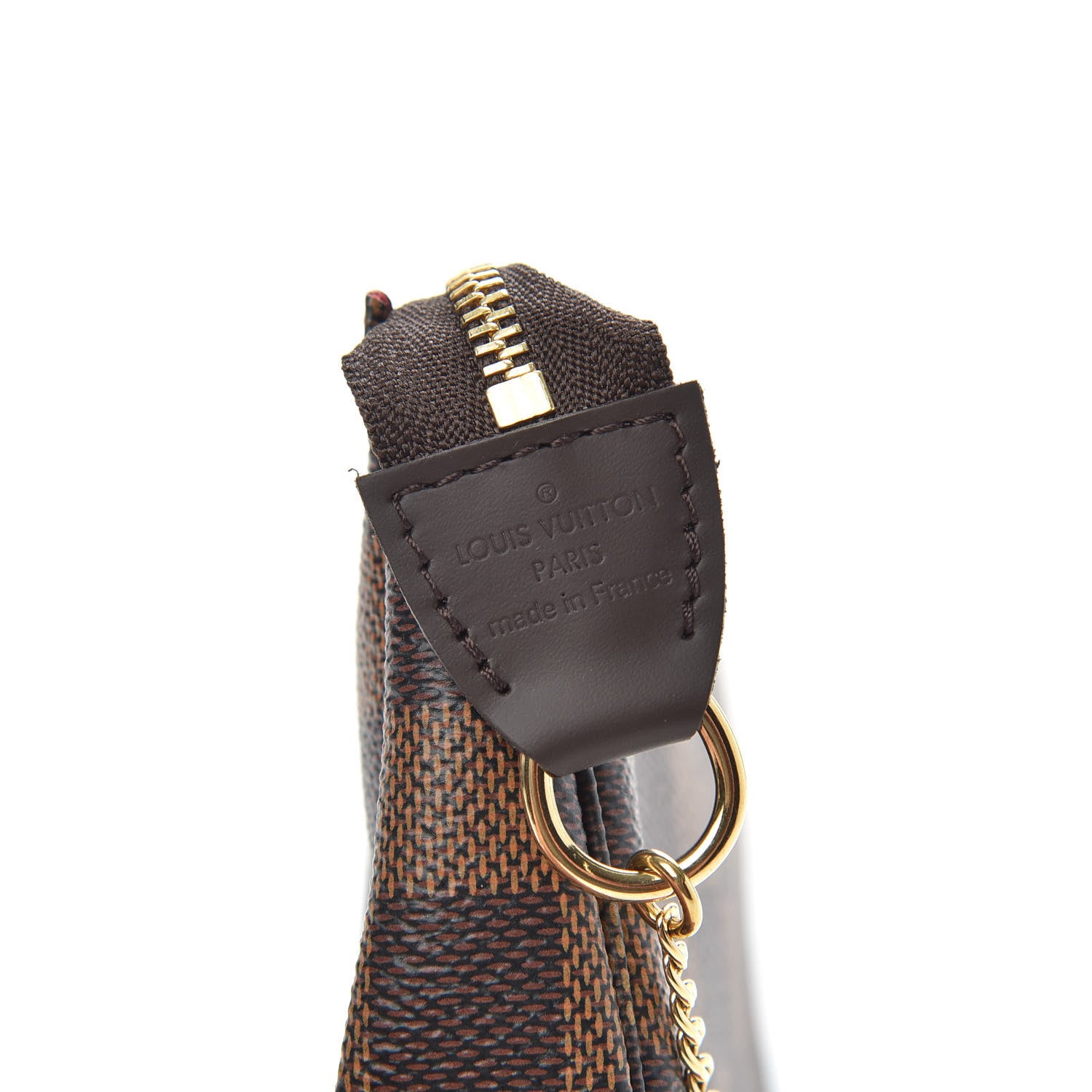 Louis Vuitton Damier Ebene Mini Pochette Accessories 7 of 8