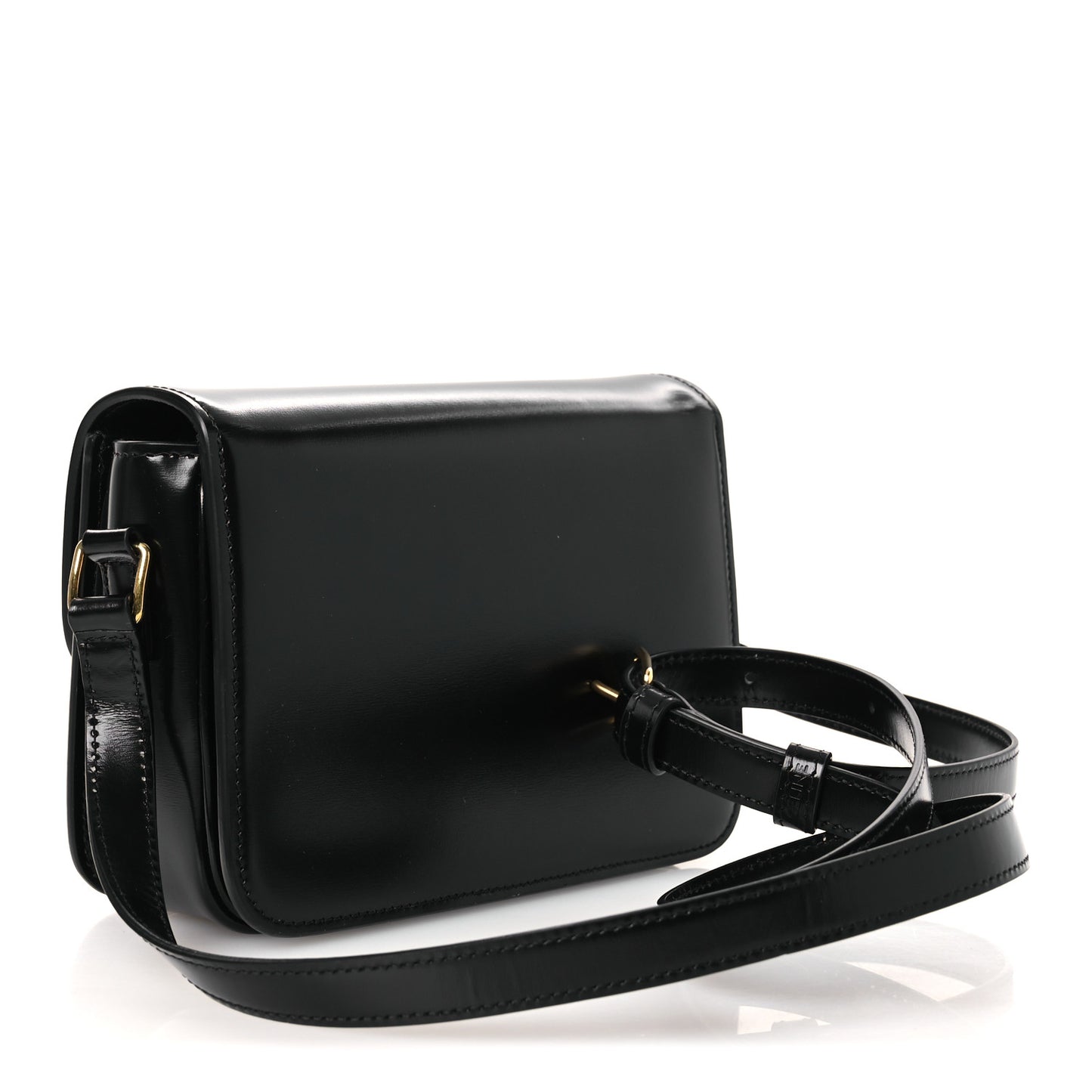 Shiny Calfskin Teen Triomphe Black