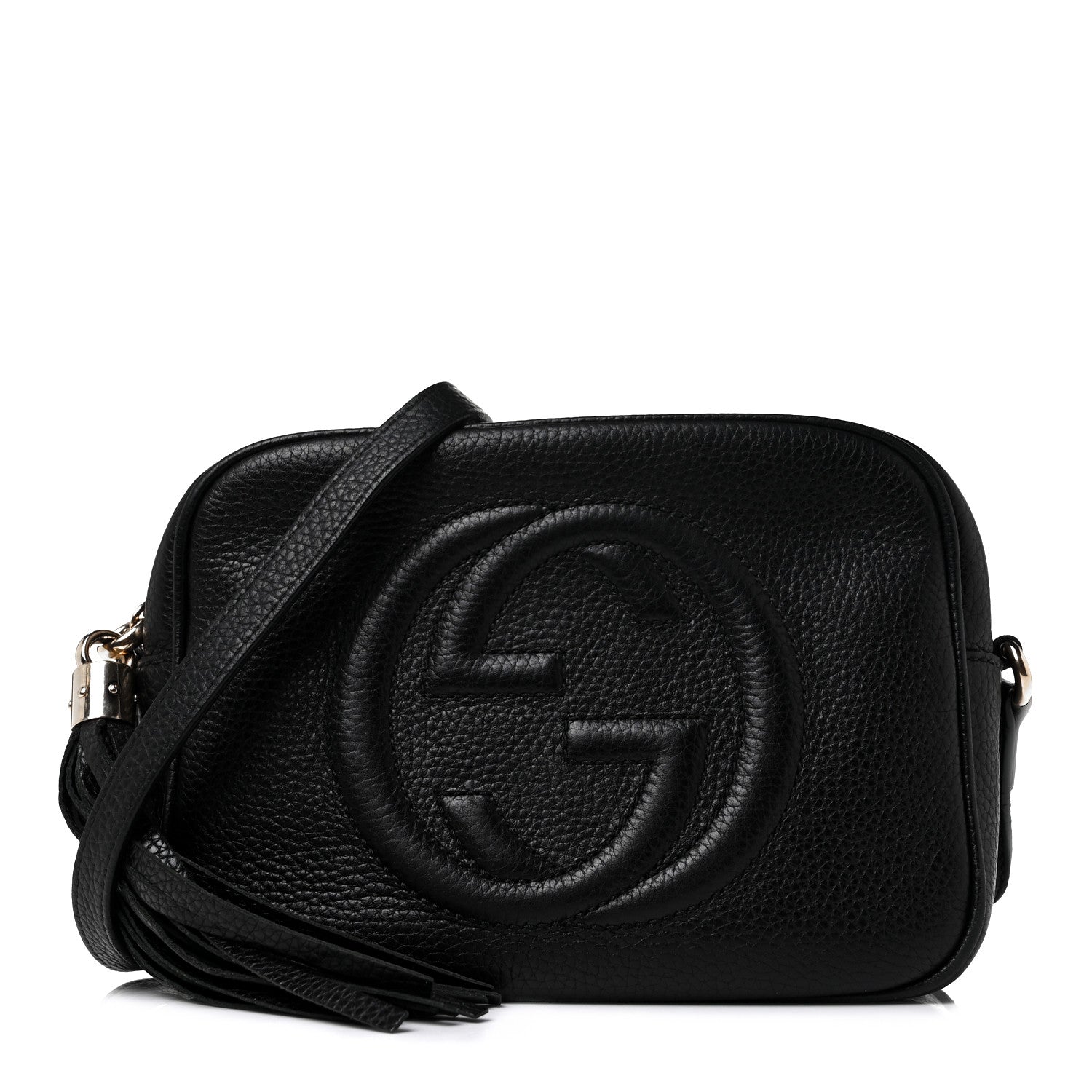 Gucci Pebbled Calfskin Small Soho Disco Bag Black 1 of 8