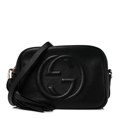 Gucci Pebbled Calfskin Small Soho Disco Bag Black 1 of 8