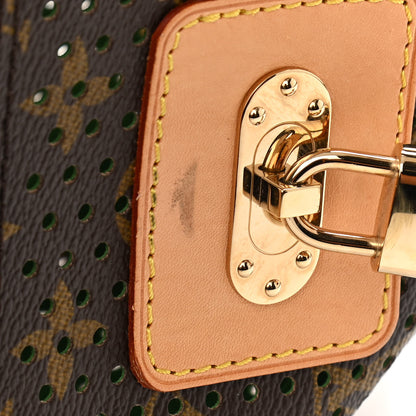 Louis Vuitton Monogram Perforated Speedy 30 Green 10 of 10