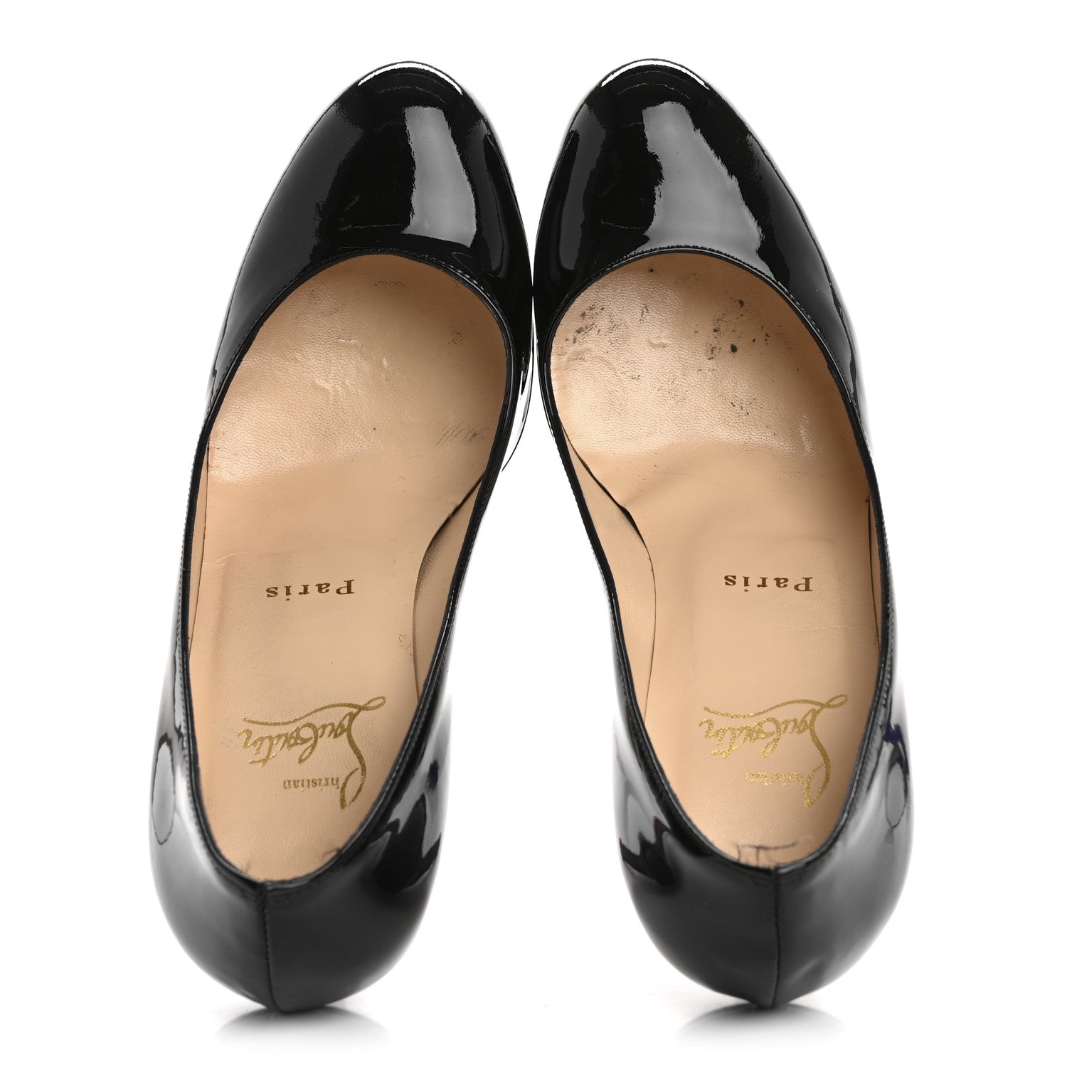 Christian Louboutin Patent New Simple 120 Pumps 37 Black 2 of 8
