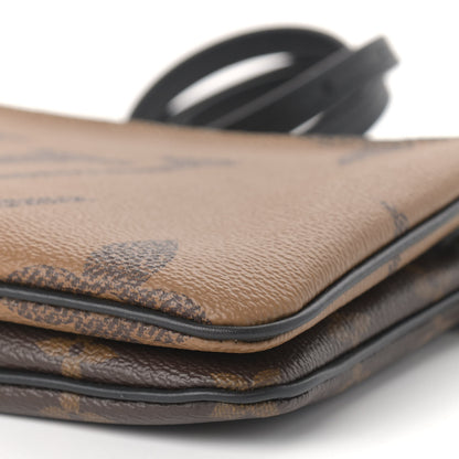 Louis Vuitton Reverse Monogram Giant Double Zip Pochette 6 of 11