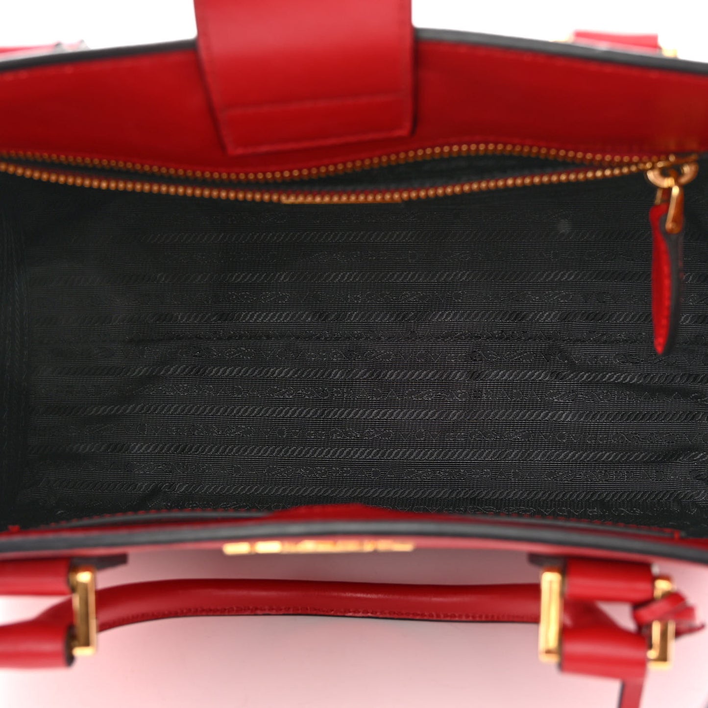 Saffiano Soft Calfskin Tote Fuoco