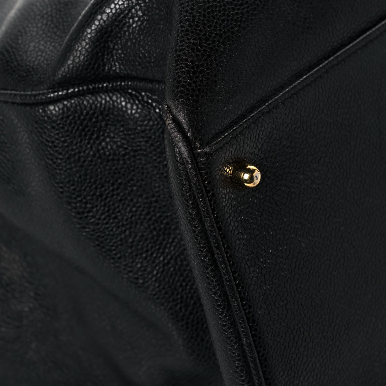 Chanel Caviar XL Weekender Bag Black 9 of 16