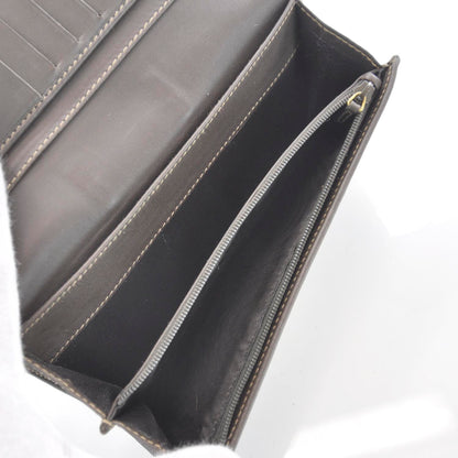 Gucci Leather Monogram Web Continental Wallet Ebony 5 of 9