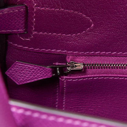 Hermes Epsom Birkin 30 Anemone 18 of 31