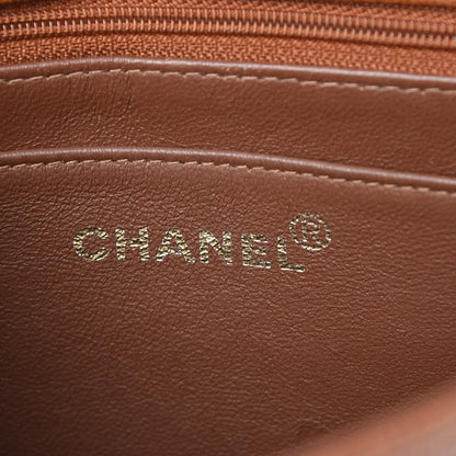 Chanel Grained Calfskin Shoulder Bag Brown 6 of 10