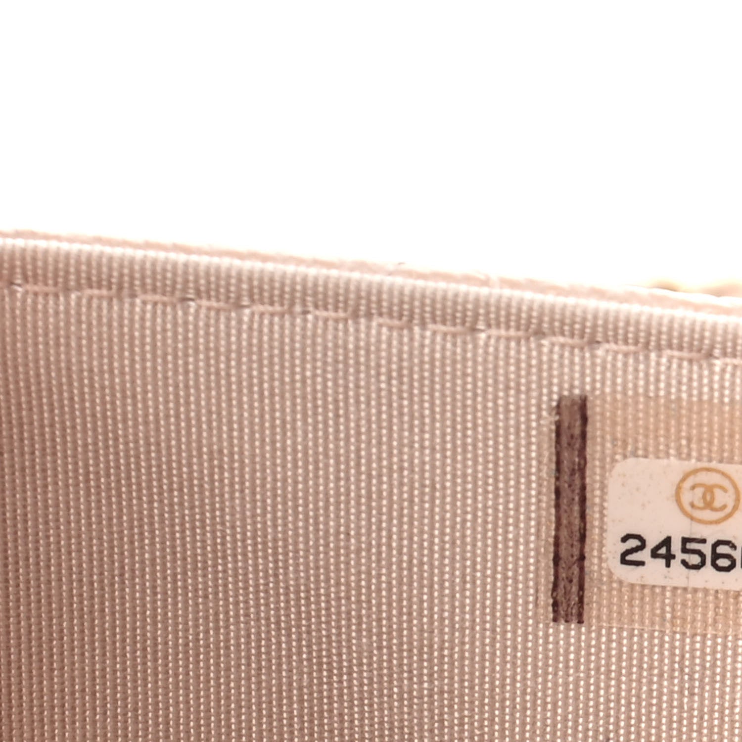 Chanel Caviar Quilted Golden Class Wallet On Chain WOC Light Beige 8 of 10