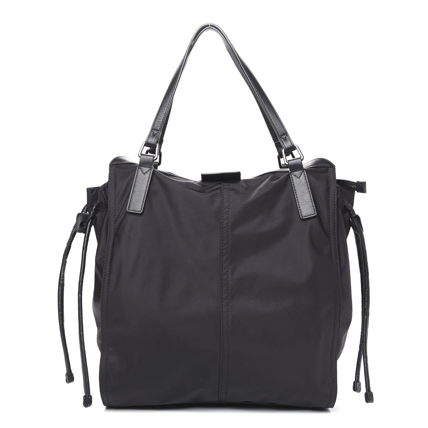 Burberry Nylon Small Buckleigh Packable Tote Black 1 of 10