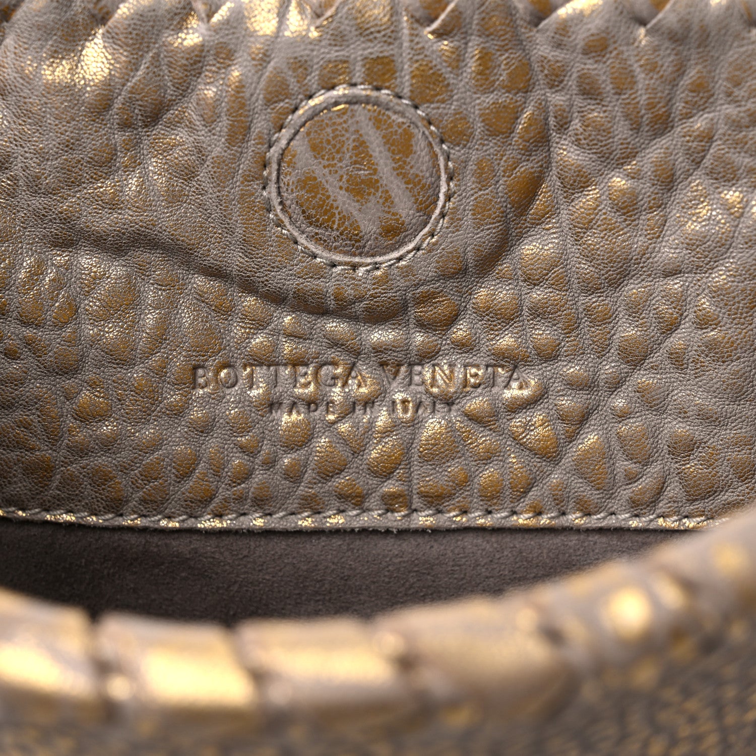 Bottega Veneta Metallic Cervo Illusion Duo Bronze 12 of 12