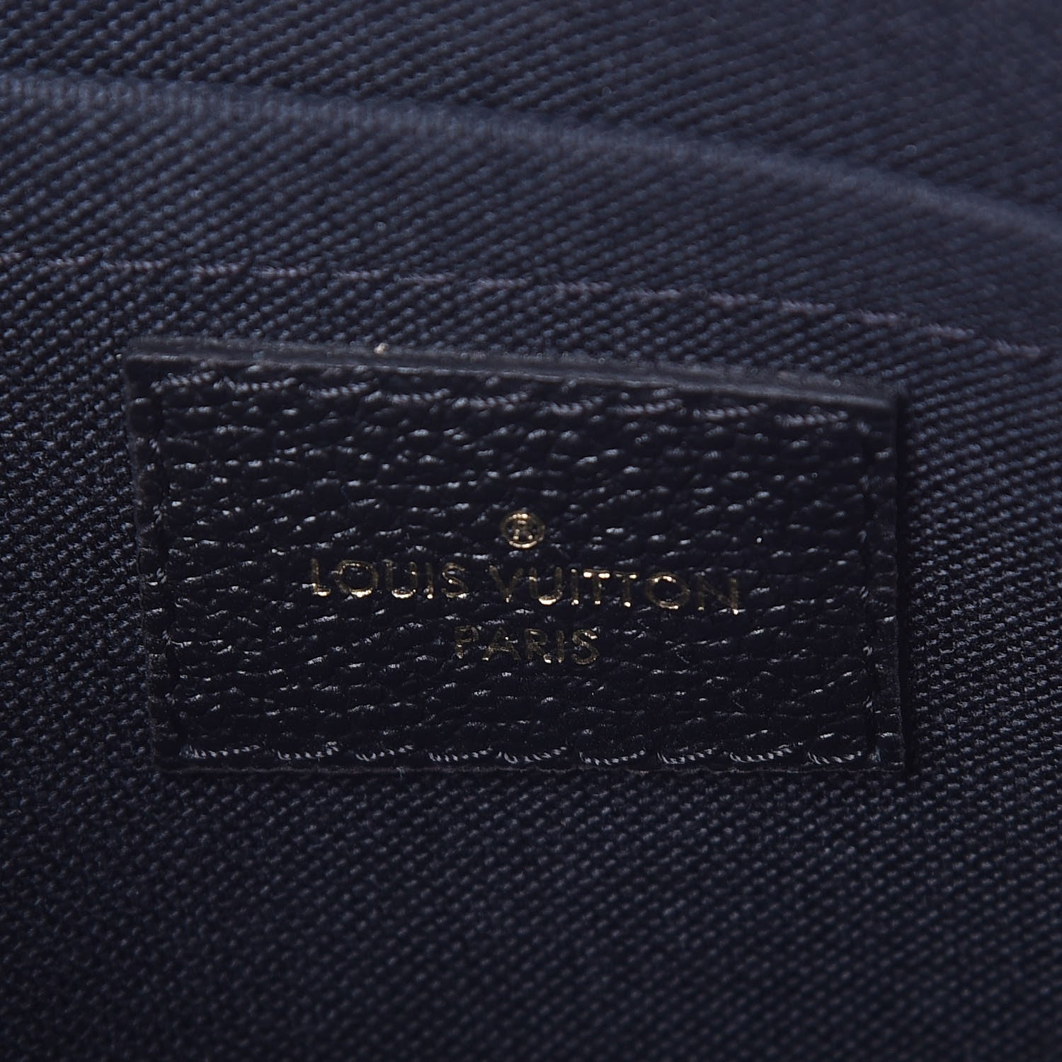 Louis Vuitton Monogram Pallas Clutch Black 6 of 11