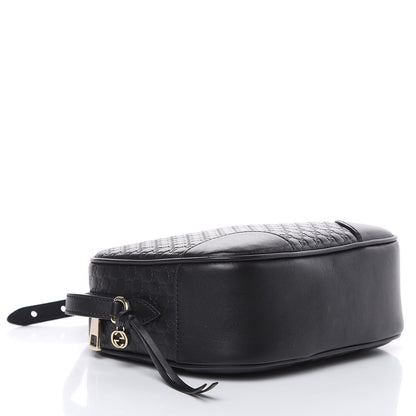Gucci Microguccissima Mini Bree Messenger Bag Black 4 of 10