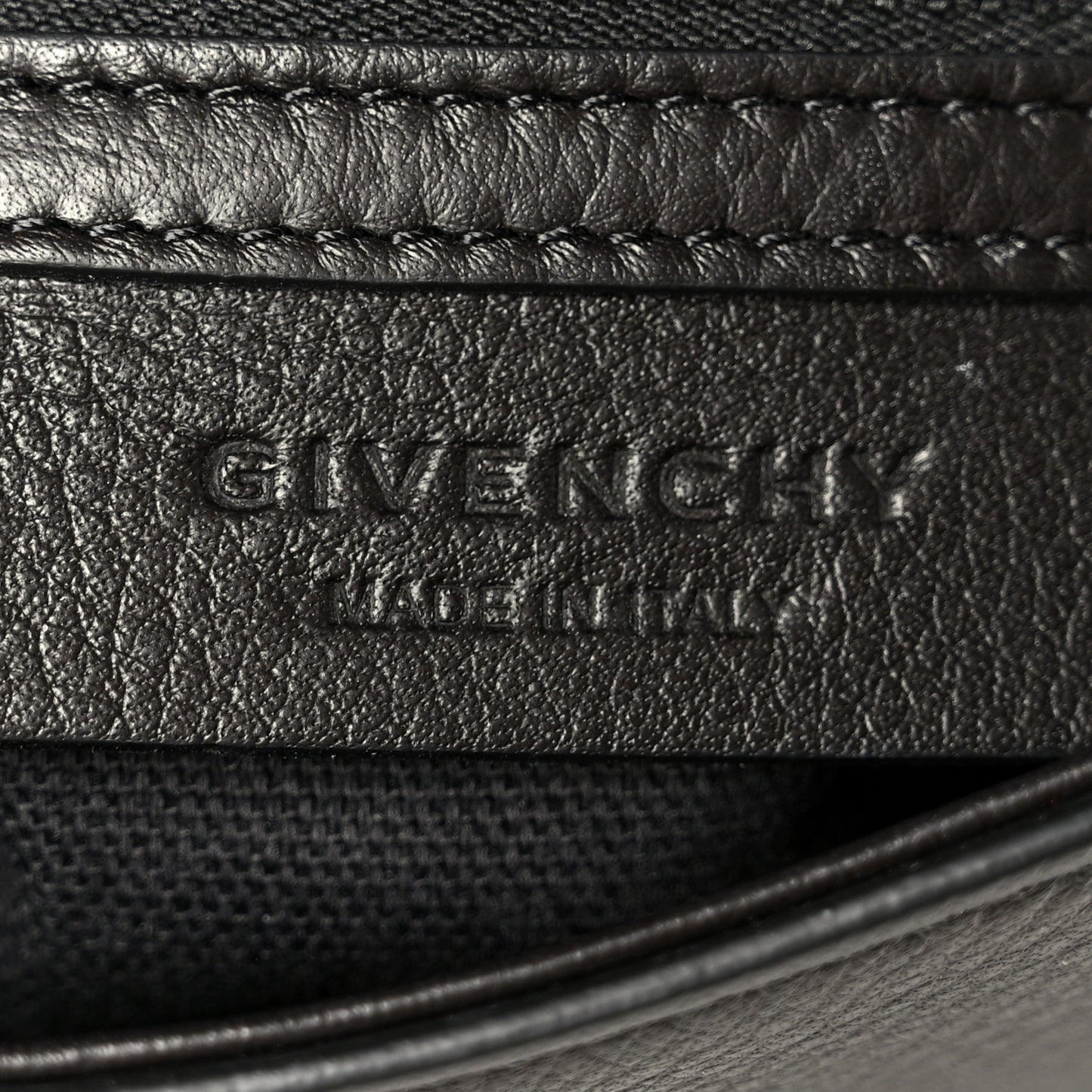 Waxy Grained Calfskin Mini Pandora Pure Flap Bag Black