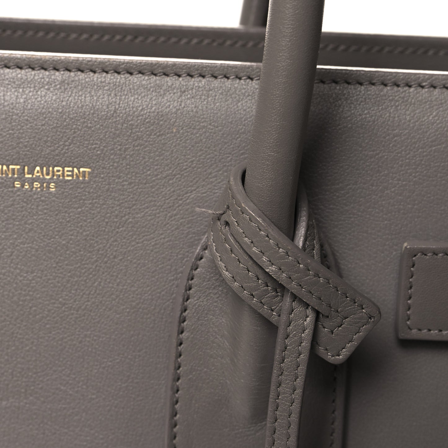 Calfskin Small Sac de Jour Dark Anthracite