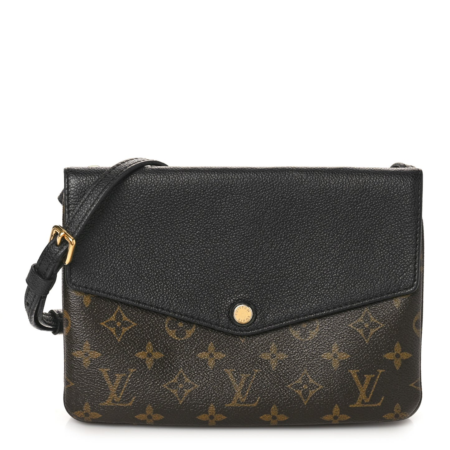 Monogram Twice Pochette Black