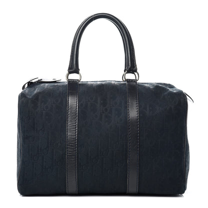 Christian Dior Monogram Boston Navy Blue 1 of 16