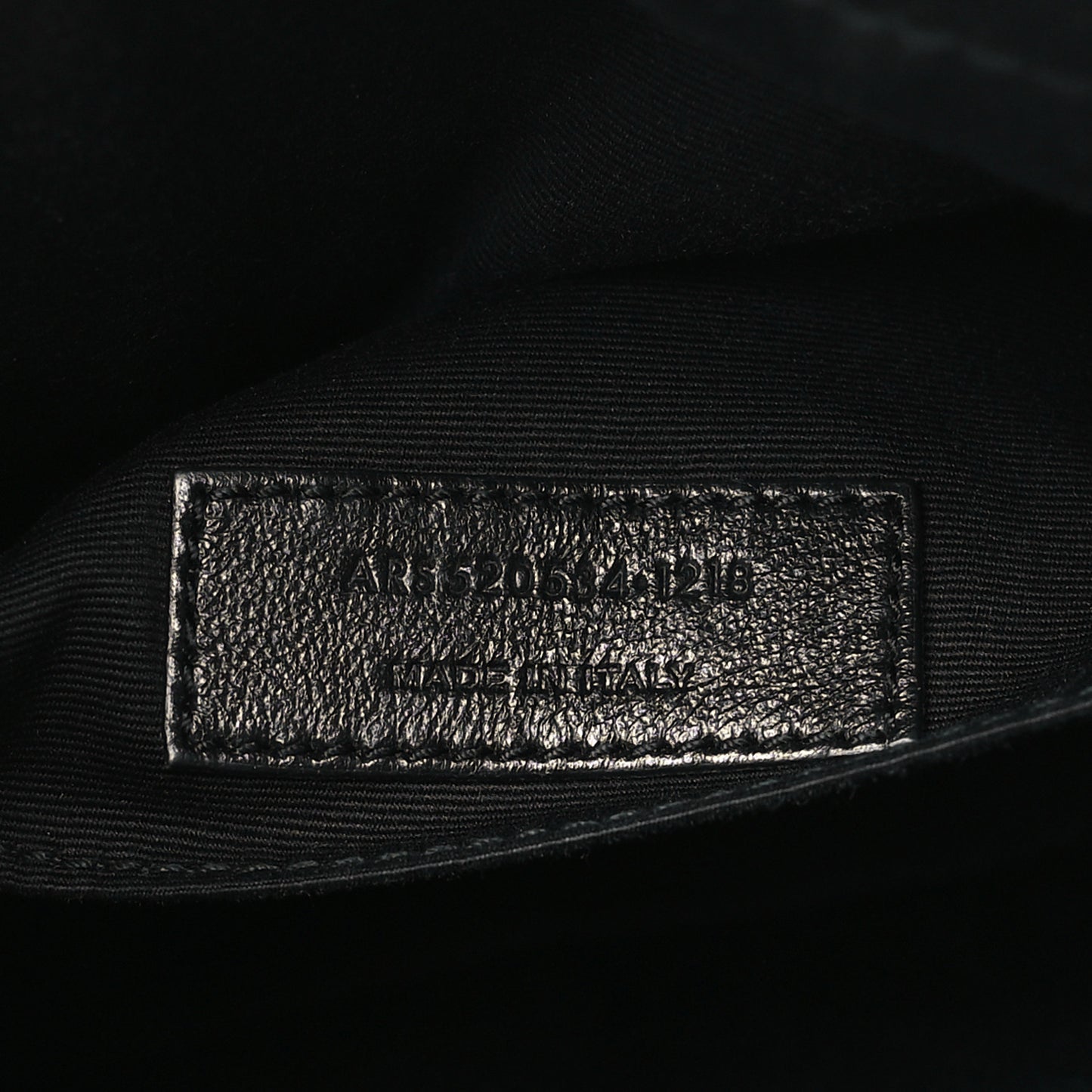 Calfskin Matelasse Monogram Lou Camera Bag Black