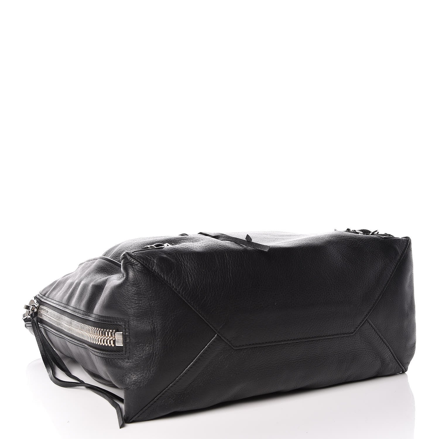 Balenciaga Veau Papier A5 Zip Around Tote Black 4 of 13