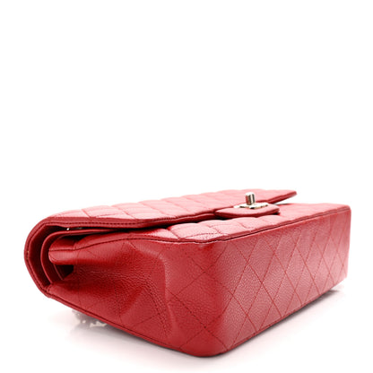 Chanel Caviar Quilted Medium Double Flap Red 4 of 10