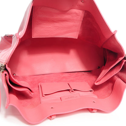 Balenciaga Veau Souple Papier A4 Zip Around Rose Flamingo 5 of 10