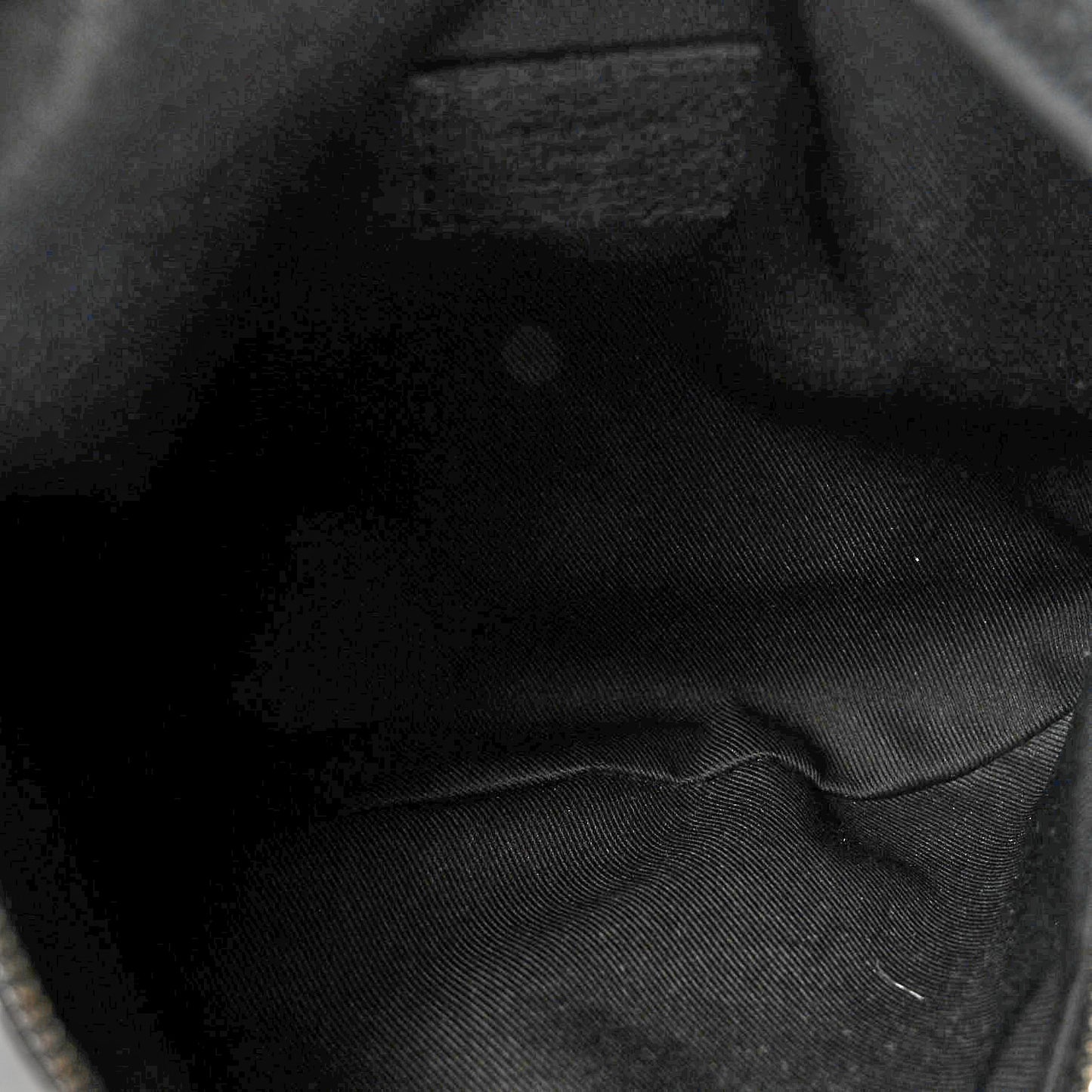 Calfskin Monogram Shadow Discovery Bumbag Black