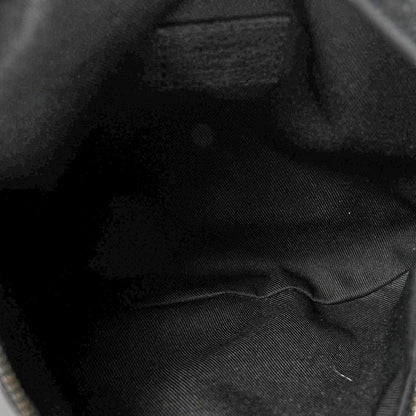 Louis Vuitton Calfskin Monogram Shadow Discovery Bumbag Black 5 of 10