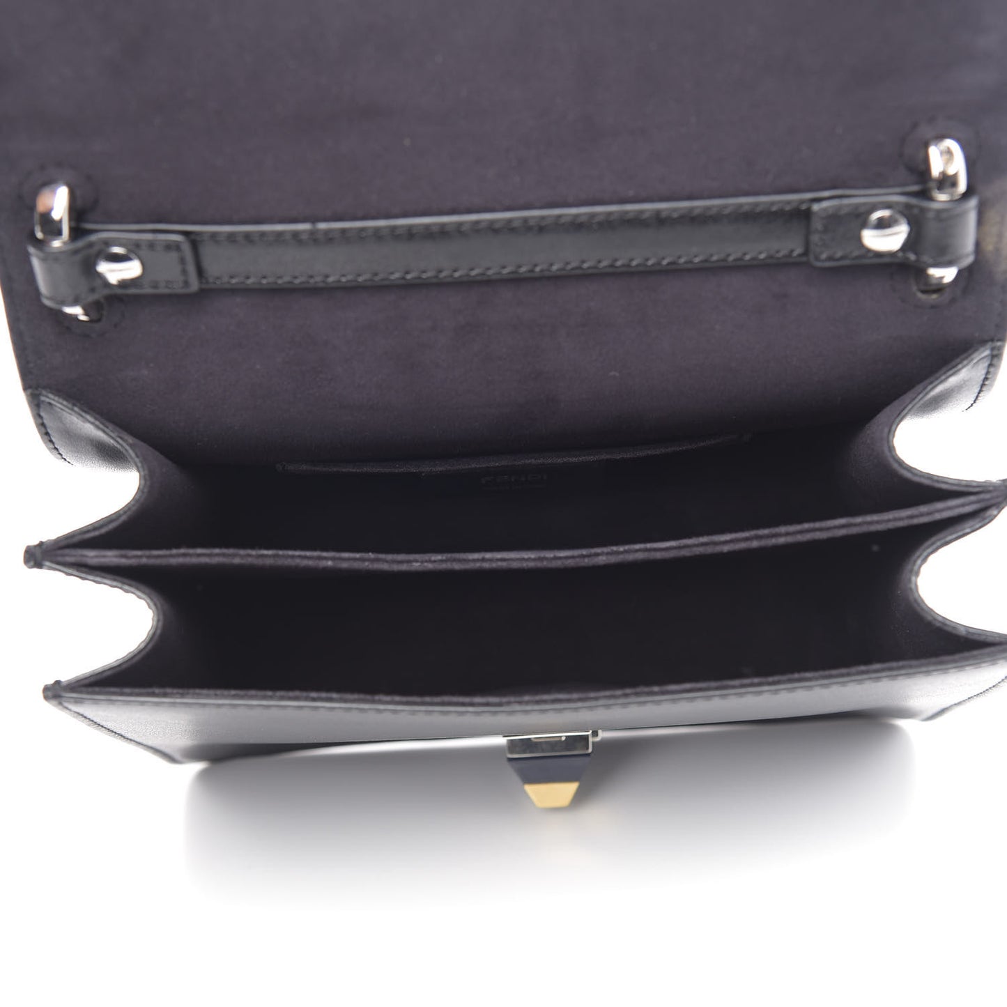 Vitello Liberty Studded Small Kan I Shoulder Bag Black Multicolor