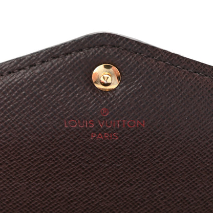 Louis Vuitton Damier Ebene Sarah Wallet NM 6 of 6