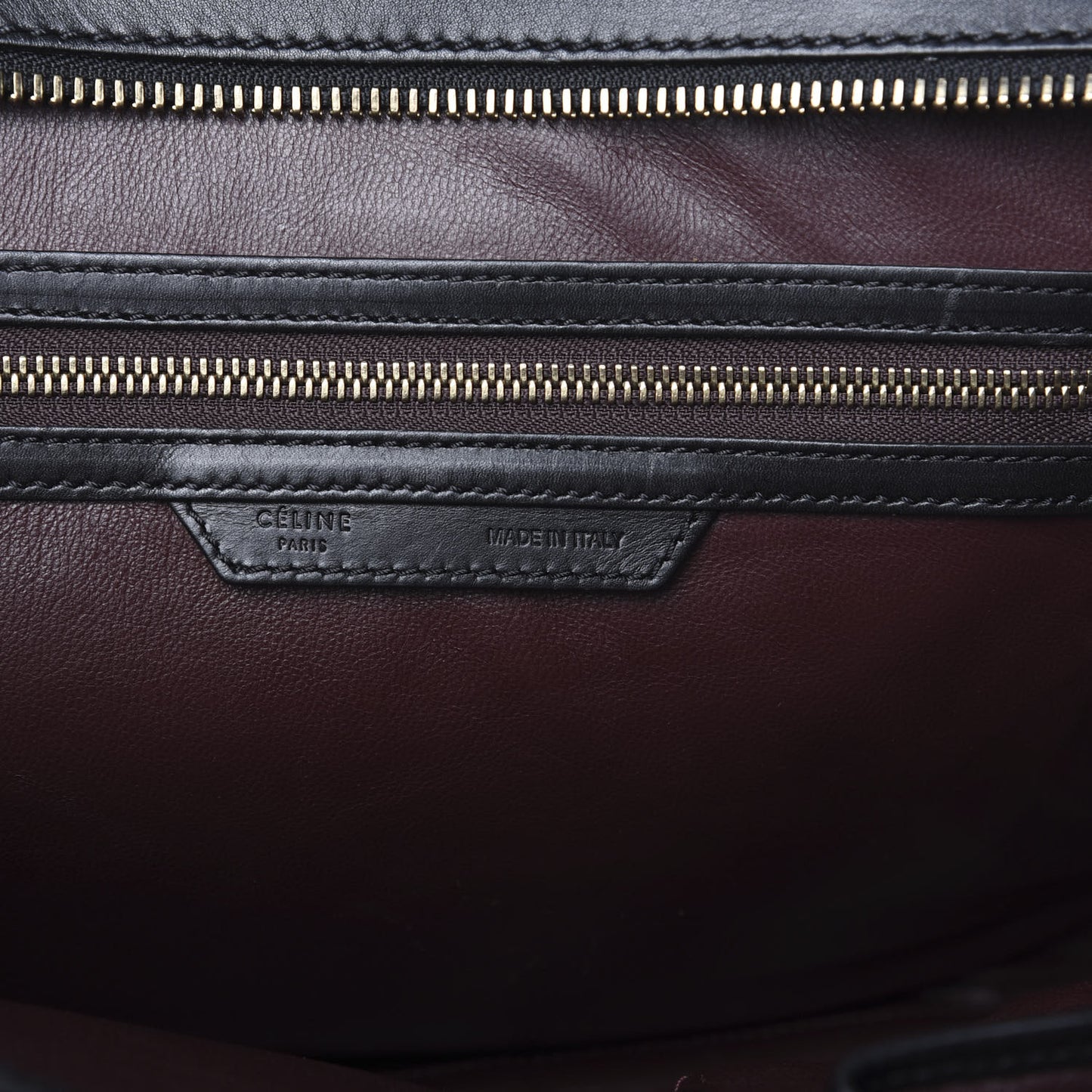 Smooth Calfskin Mini Tri-Color Luggage Grey