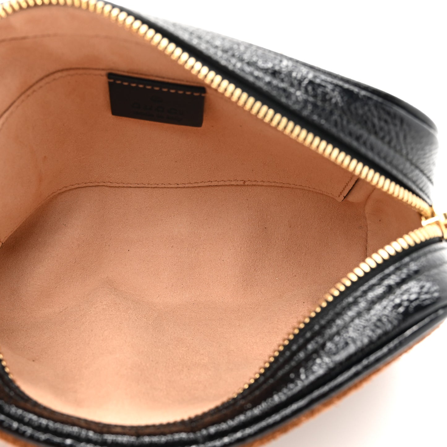 Suede Small Ophidia Belt Bag 85 34 Brown