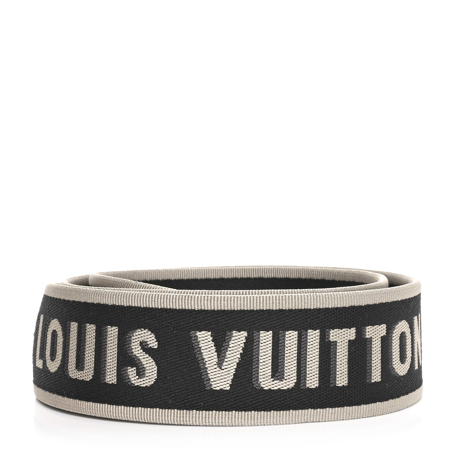 Louis Vuitton Jacquard Diane Shoulder Strap Black Ivory 2 of 3