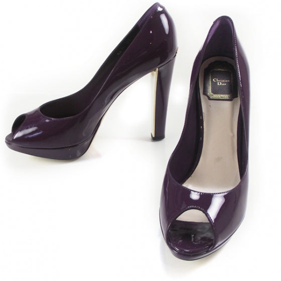 Christian Dior Miss Dior Peep Toe Pumps 39.5 1 of 8