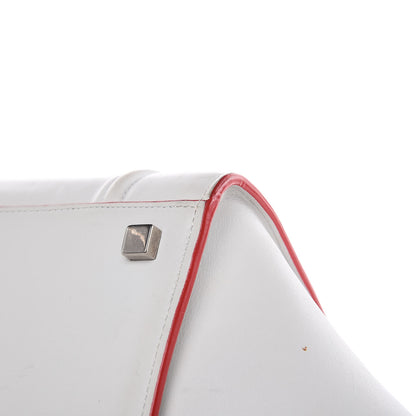 Celine Smooth Calfskin Medium Phantom Luggage White 11 of 26
