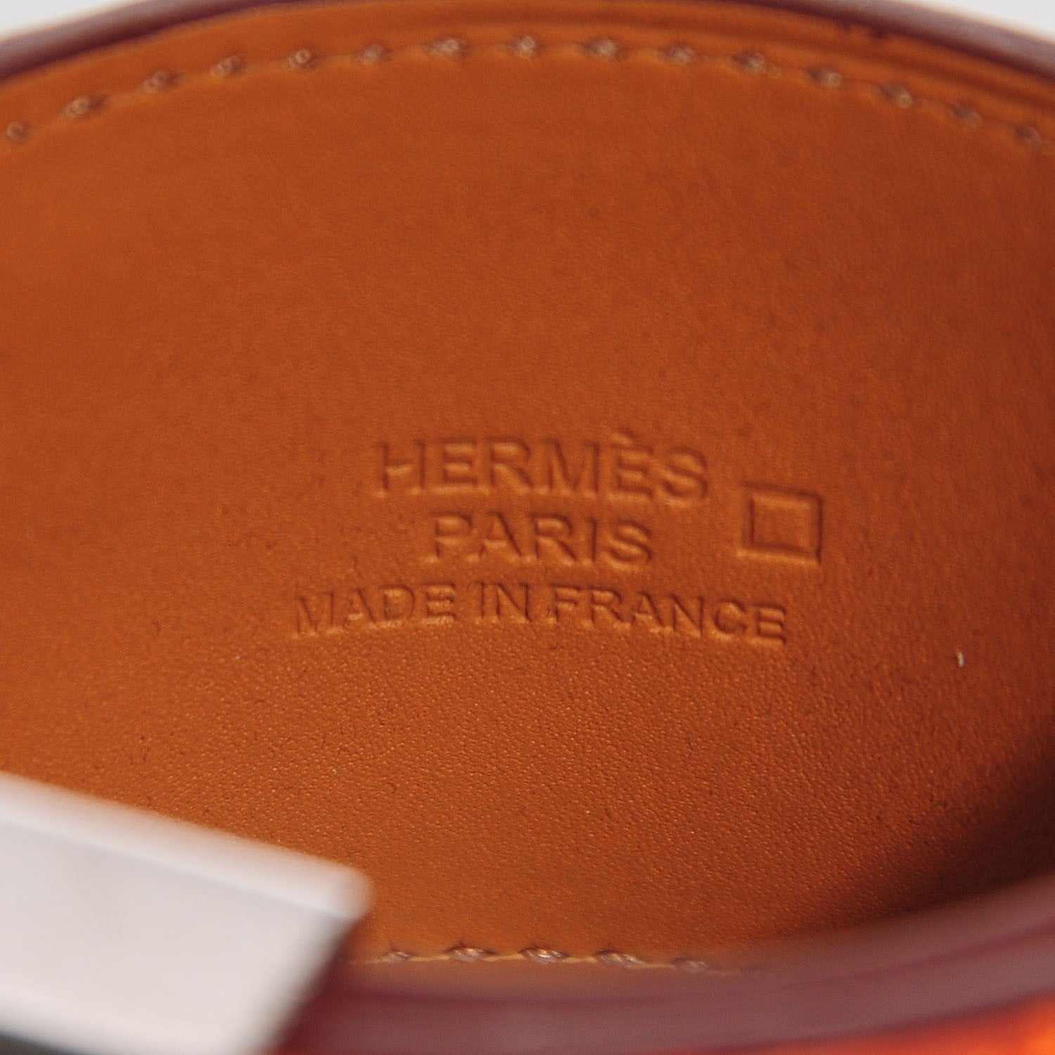 Hermes Shiny Alligator Collier De Chien CDC Bracelet Orange Small 4 of 7