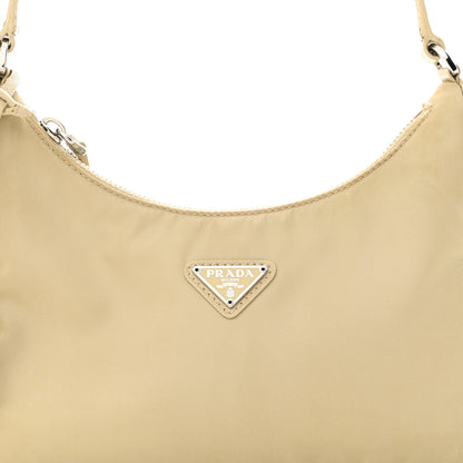 Prada Re-Nylon Saffiano Mini Re-Edition 2000 Bag Deserto 7 of 11