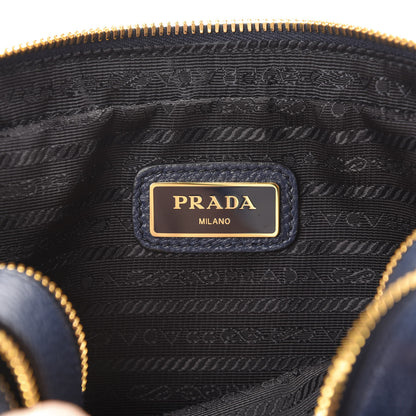 Prada Vitello Phenix Camera Bag Baltico 6 of 10