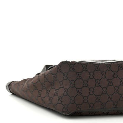 Gucci Monogram Abbey D Ring Tote Dark Brown 9 of 10