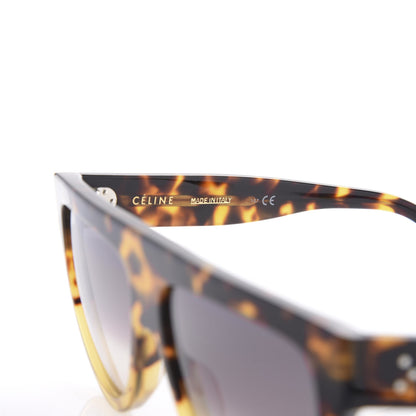 Celine Acetate Aviator Sunglasses CL40001l Havana 6 of 7