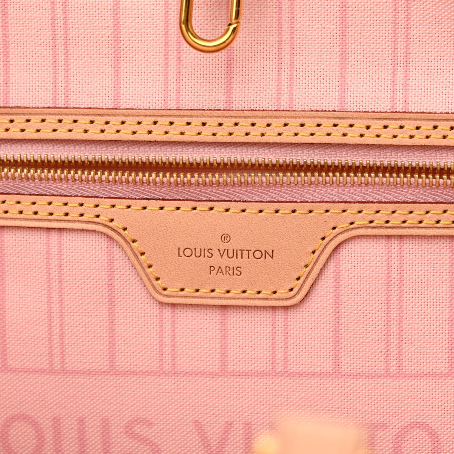 Louis Vuitton Damier Azur Neo Neverfull MM Rose Ballerine 8 of 14