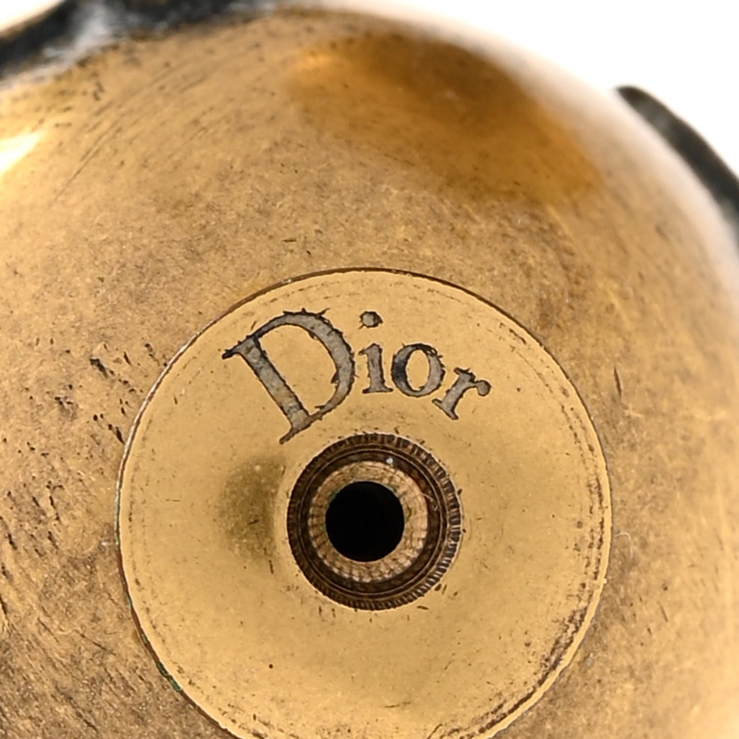 Metal Bee Mise En Dior Tribal Earrings Gold