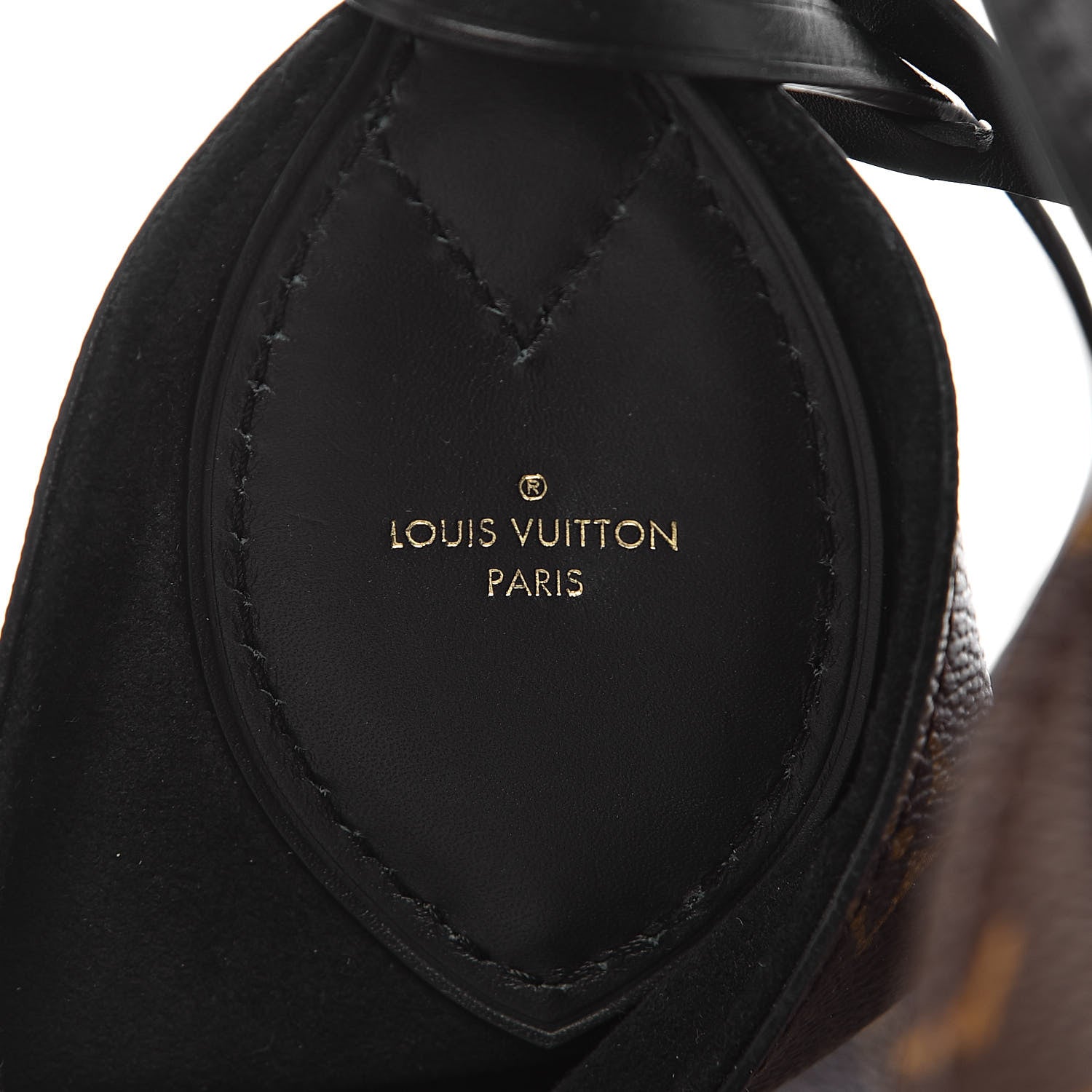 Louis Vuitton Monogram Flower Hobo Black 6 of 9