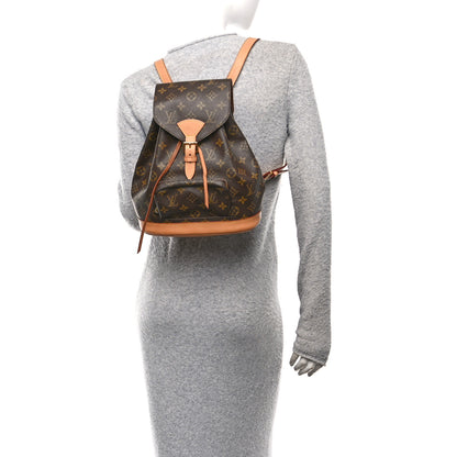 Louis Vuitton Monogram Montsouris MM Backpack 2 of 10