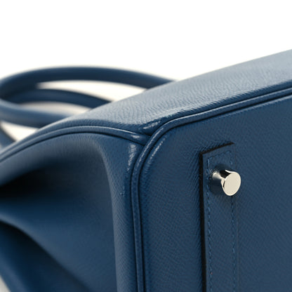 Hermes Epsom Birkin 30 Deep Blue 11 of 13