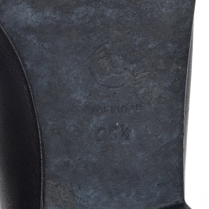 Chanel Lambskin Patent Cap Toe Ballerina Flats 36.5 Black 8 of 10