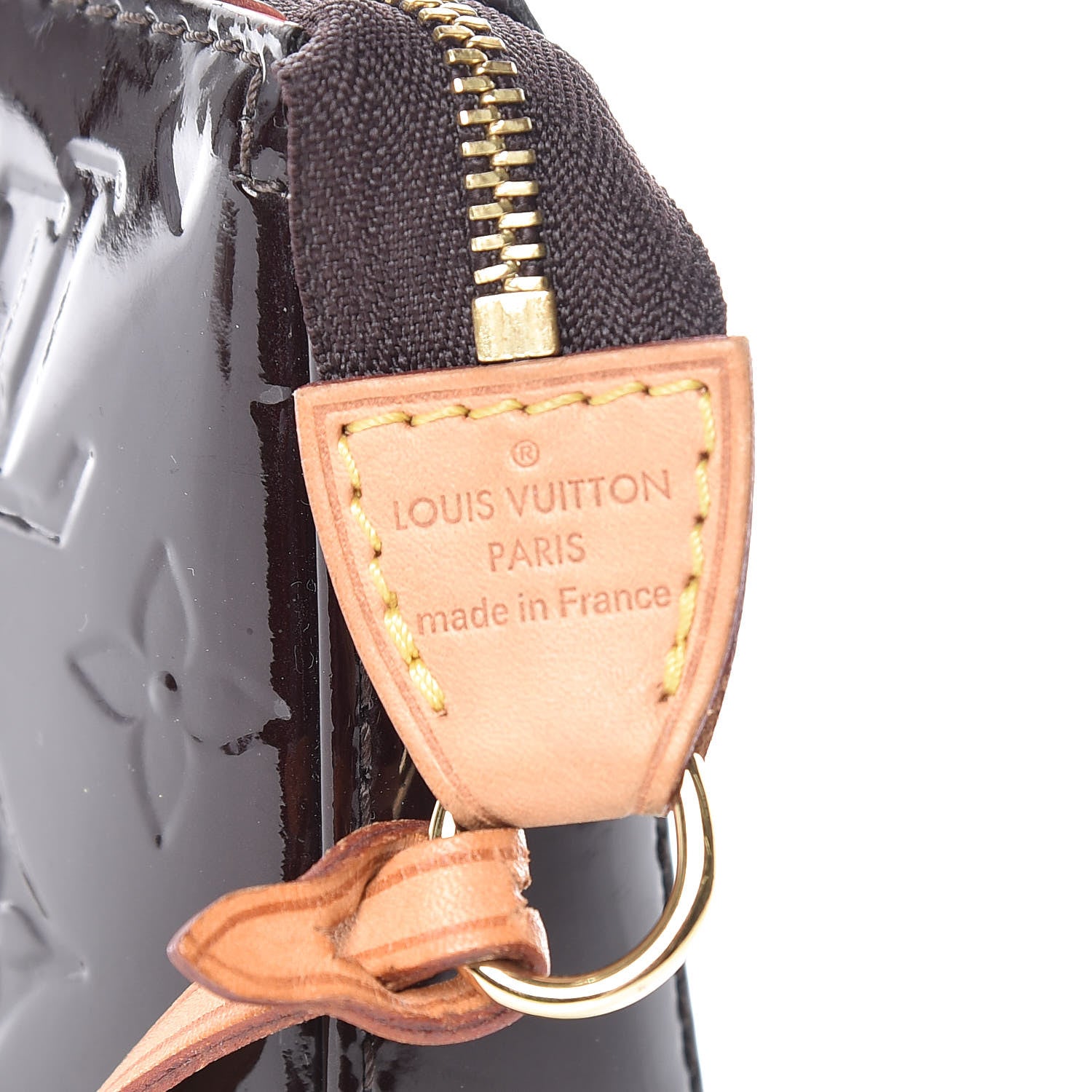 Louis Vuitton Vernis Pochette Accessories NM Amarante 6 of 9