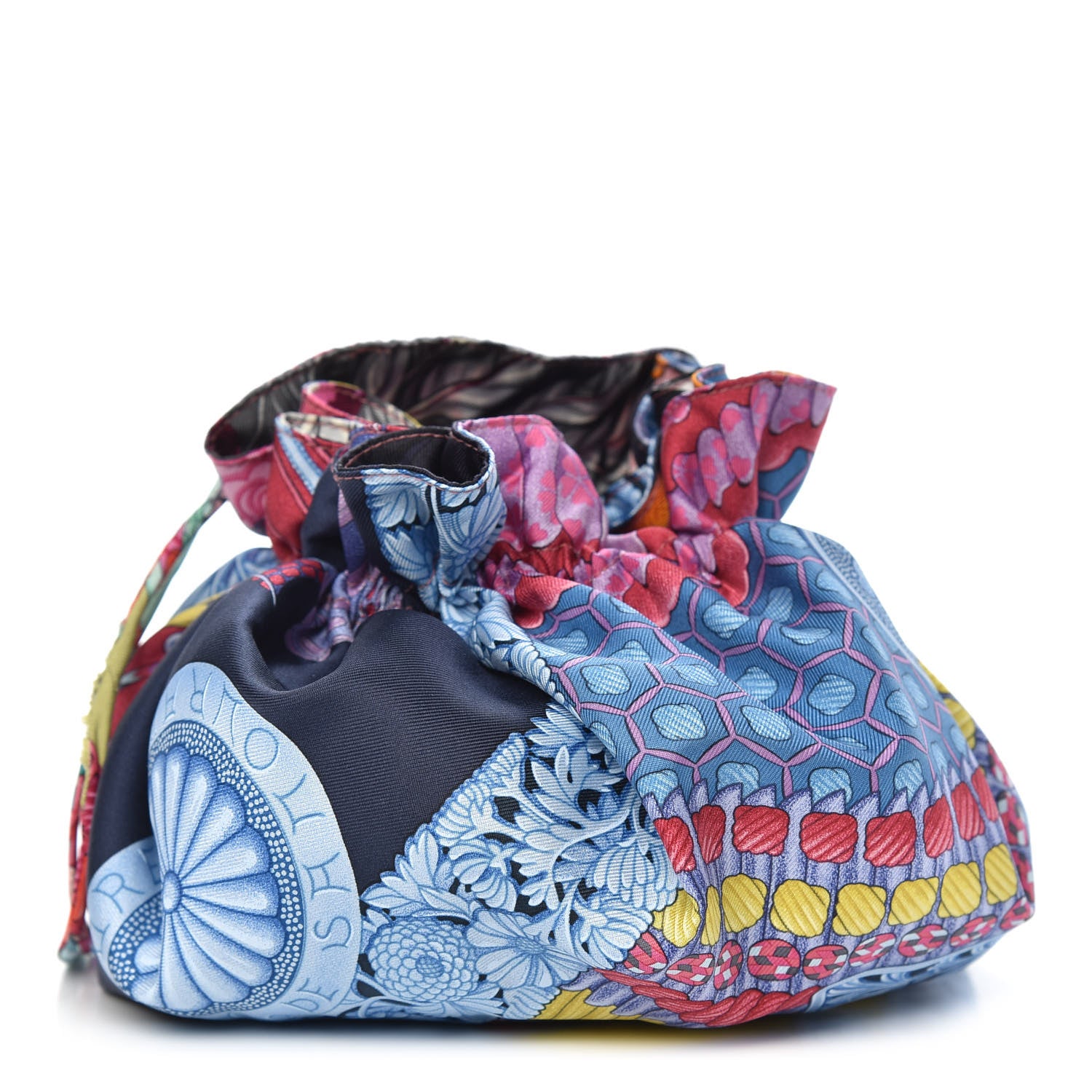 Hermes Silk Pouch Multicolor 1 of 10
