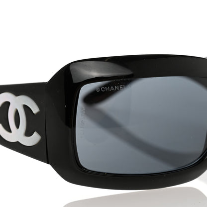 Chanel Mother of Pearl CC Sunglasses 5076-H Black 7 of 10